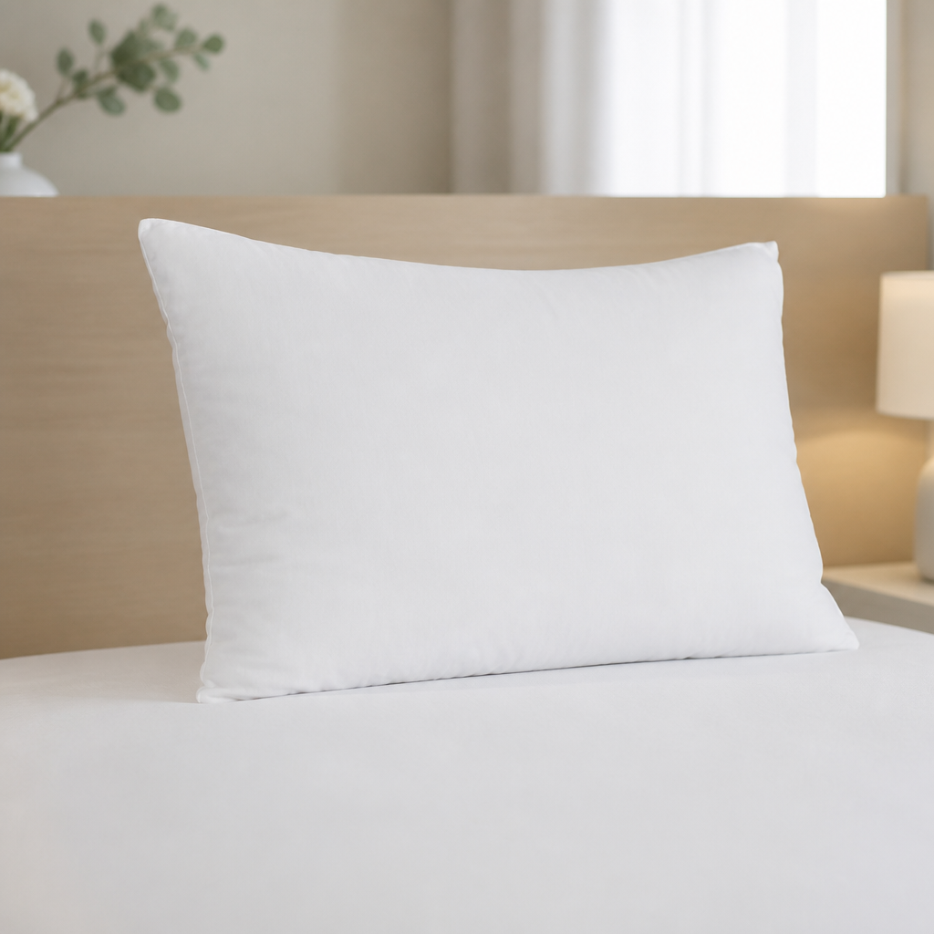 Commercial Pillow 450x700mm Flame Retardant Polyester