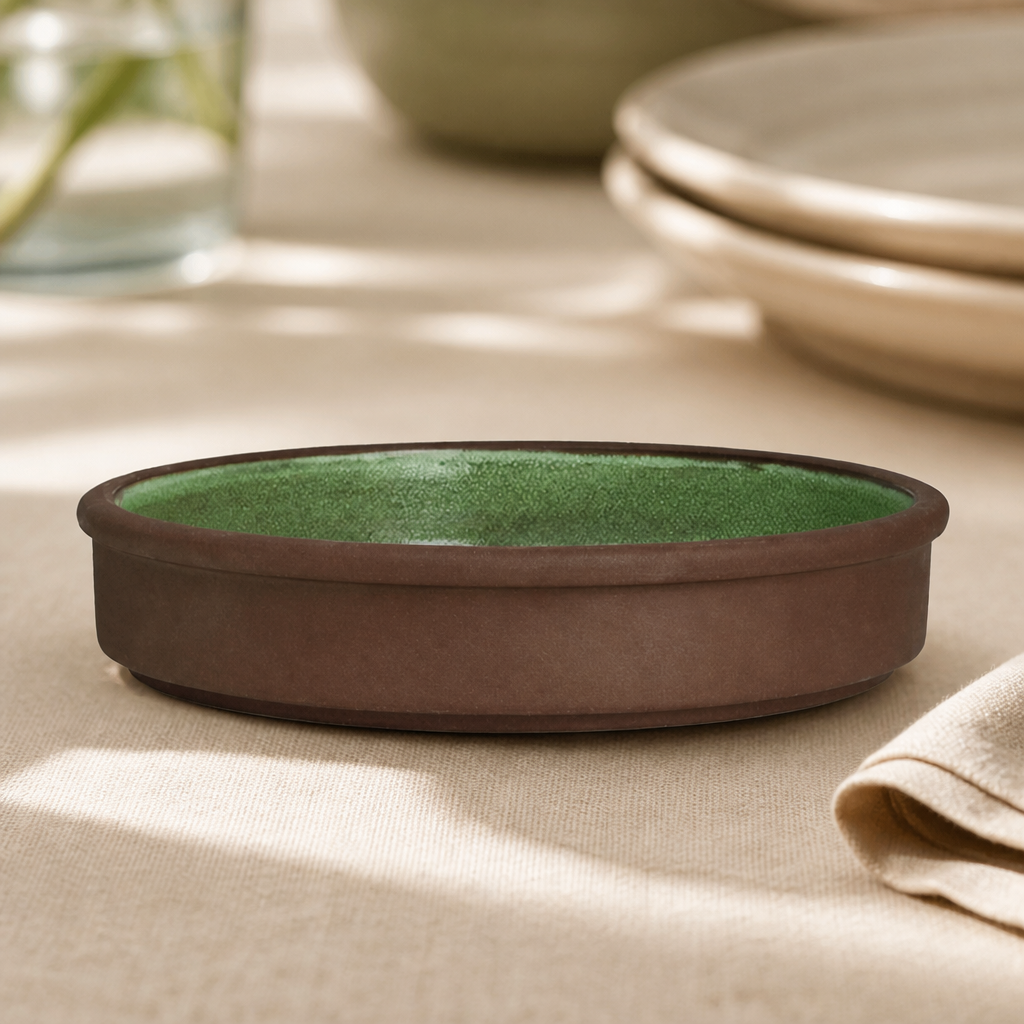 Commercial Spice Stacking Trays 152x30mm 12 Pack Vitrified Stoneware