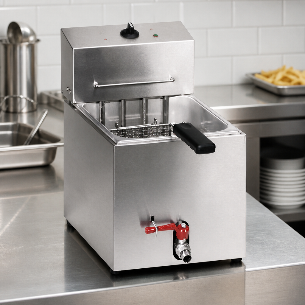 7Ltr Commercial Countertop Electric Fryer for Catering