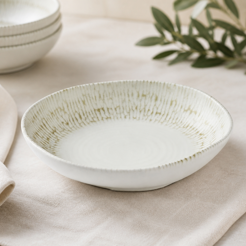 Commercial Deep Bowls 215mm 0.8 Ltr Pack of 6 Taupe