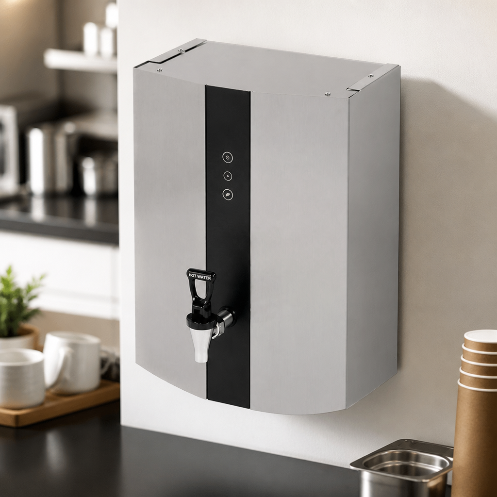 Commercial Wall Mounted Water Boiler 5Ltr Quick-Pour Tap
