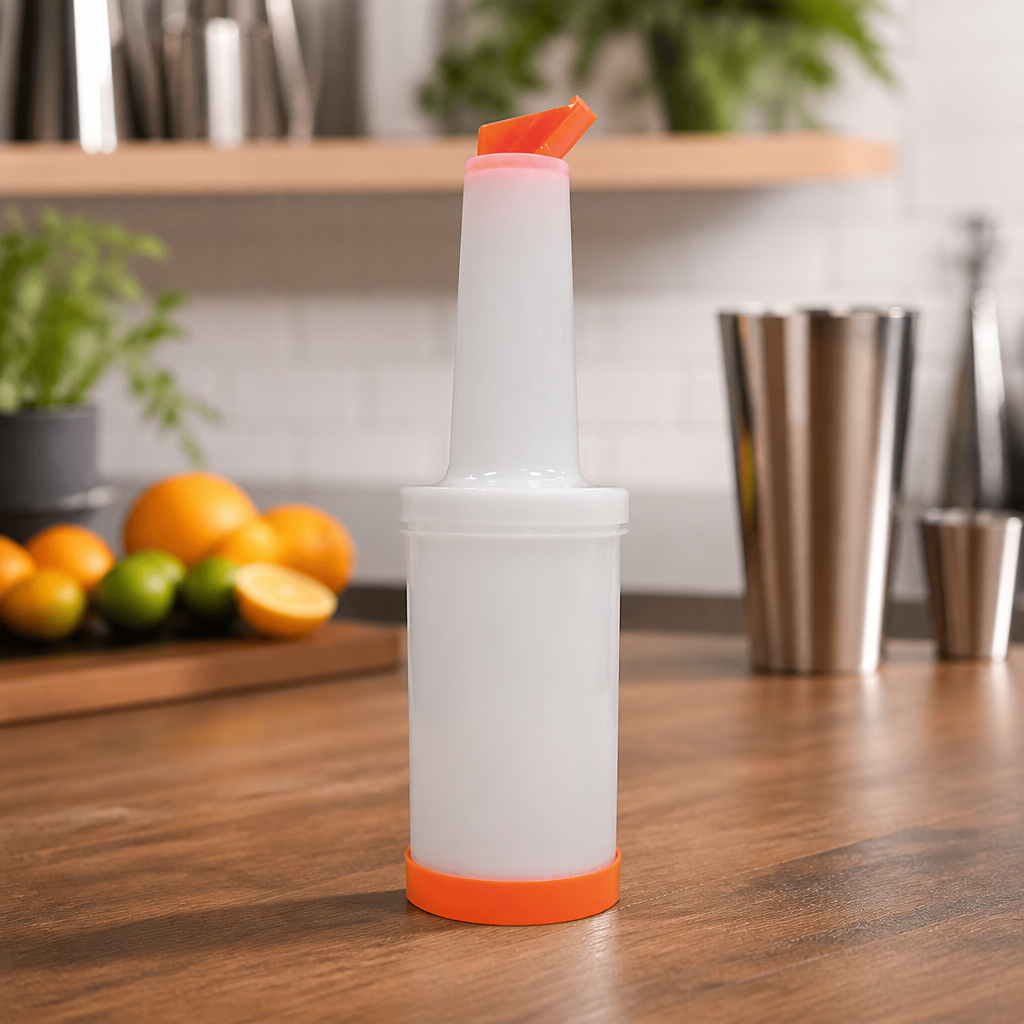 Commercial Juice Pourer 1 Litre with Detachable Lid