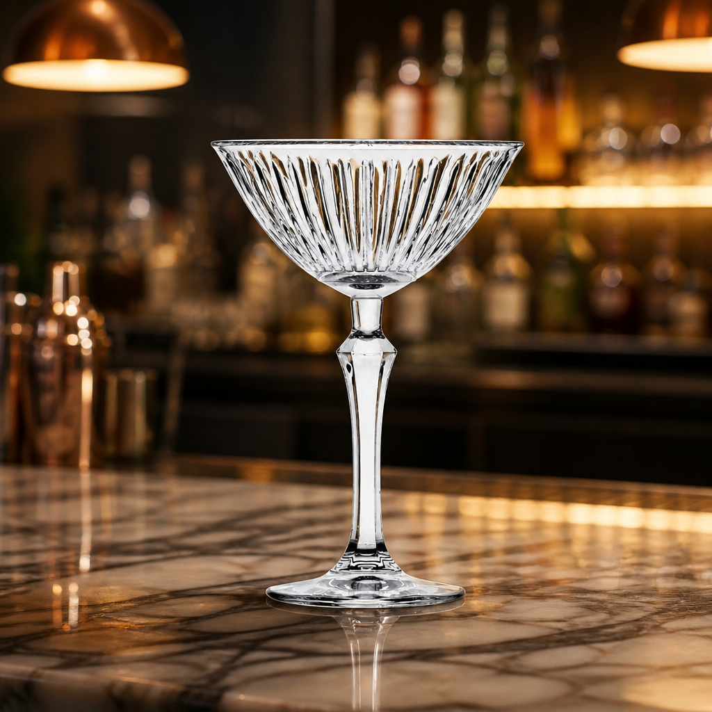 Commercial Martini Glasses 220ml 8 Pack Elegant Design