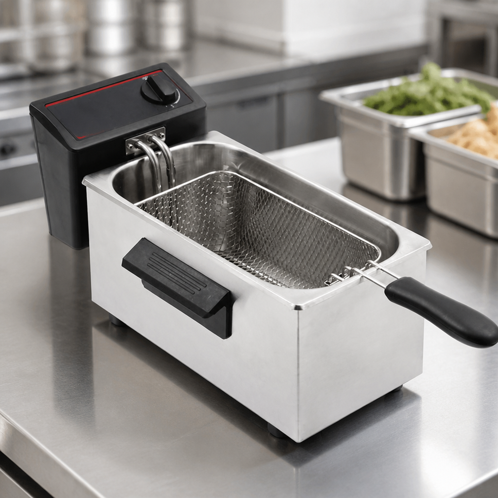 3.5Ltr Commercial Deep Fat Fryer for Light Duty Use