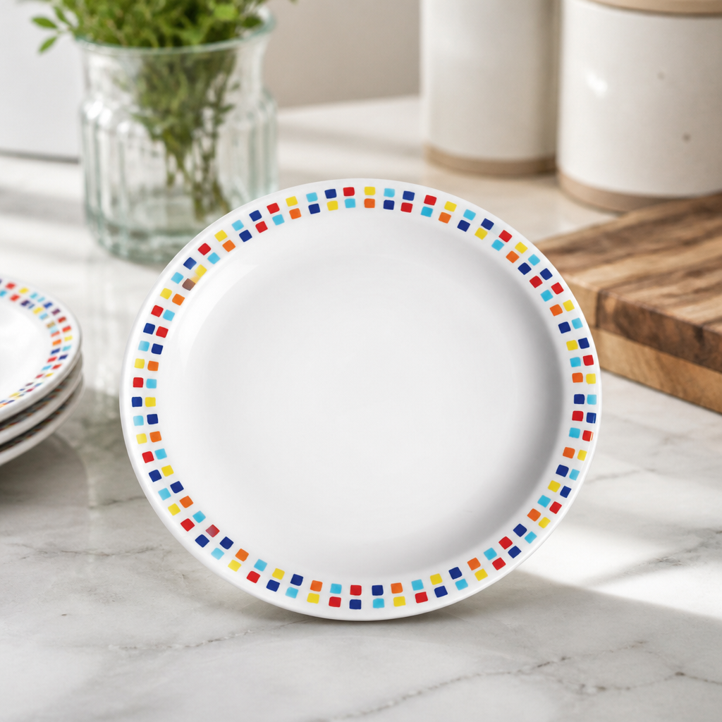 Commercial Melamine Side Plates 160mm - 48 Pack