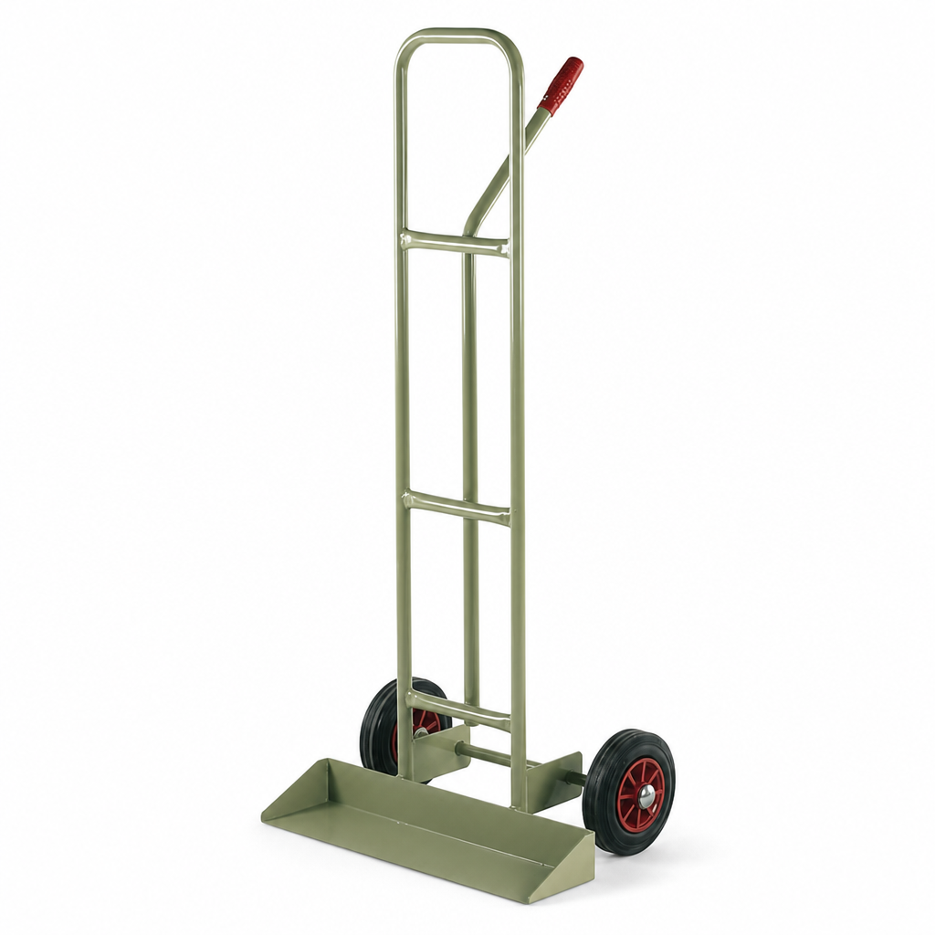 Chair Transport Trolley with Bar Handle and Industrial Tyres
