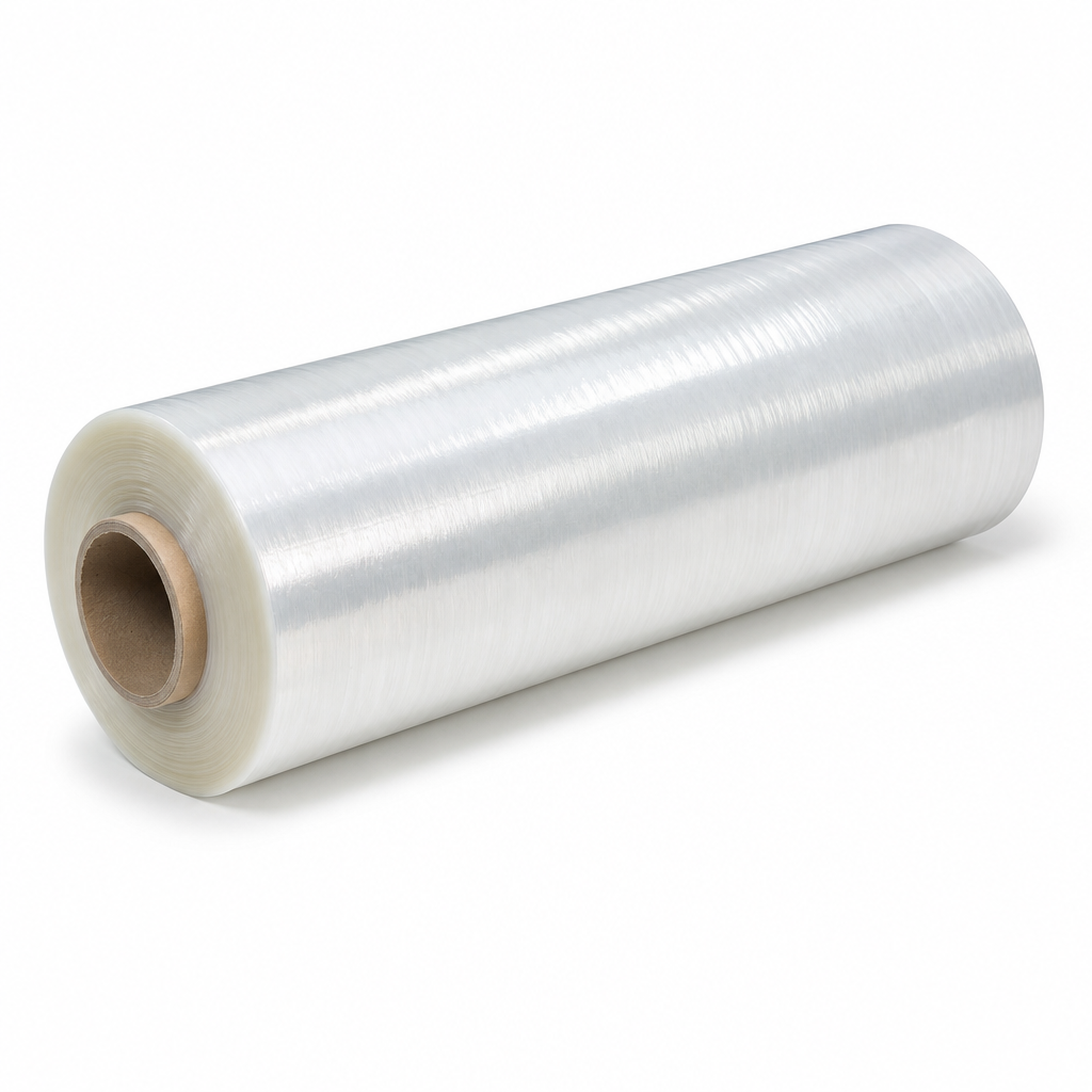 Clear Blown Stretch Film Rolls 20 Micron 450mm x 300m