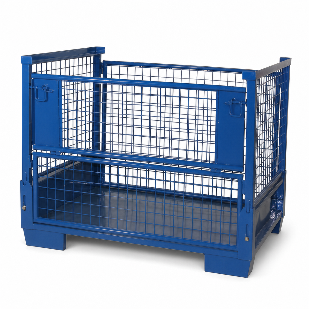 Collapsible Mesh Pallet Cage Stillage