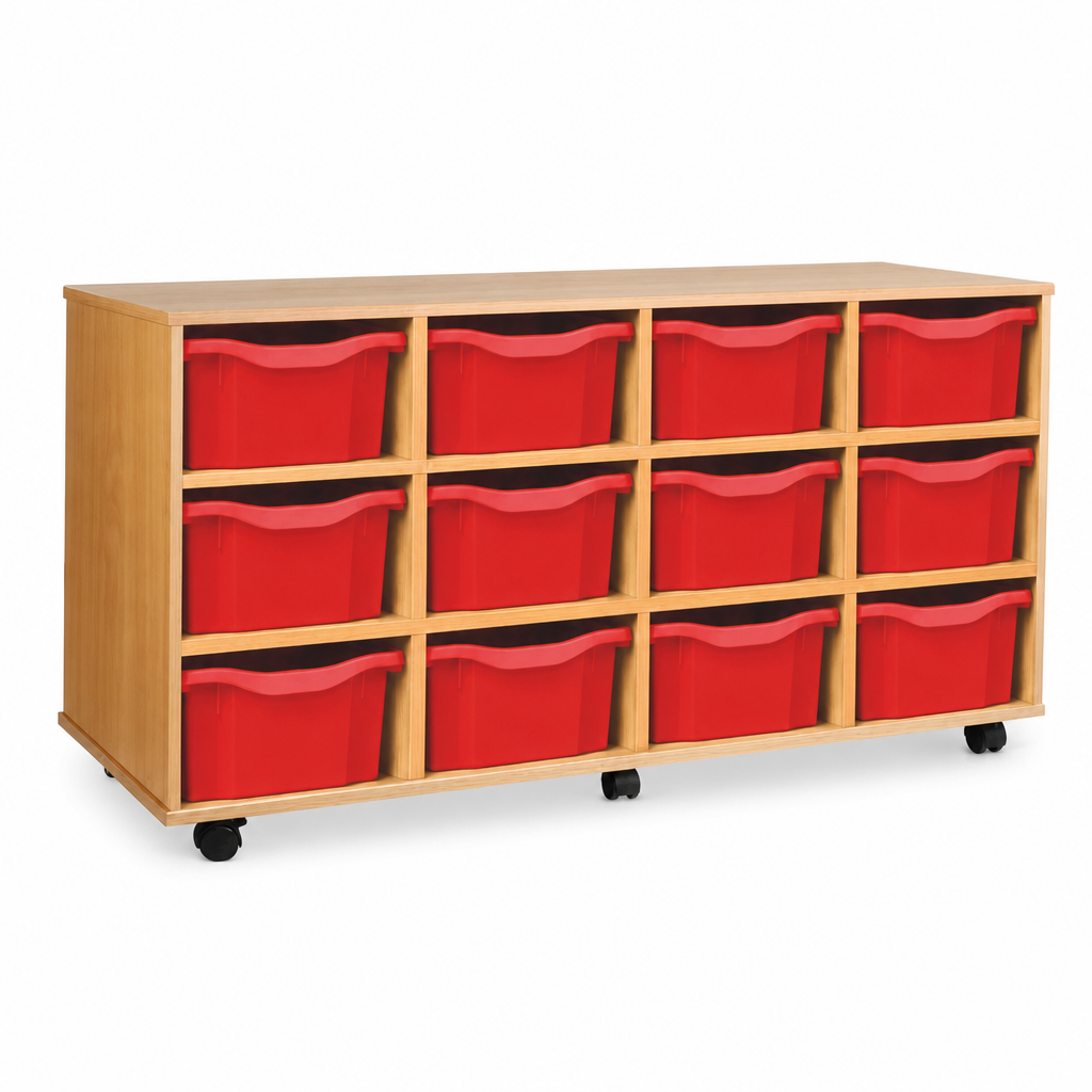 Combination Storage Unit for Double Trays