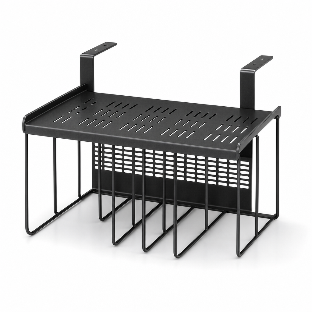 Computer Workstation File Holder Shelf Accessory 350mm