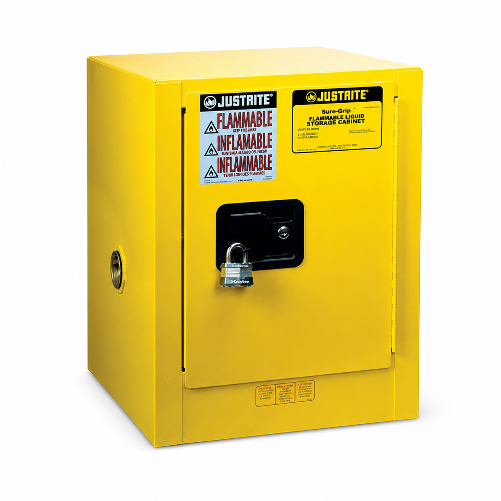 Countertop Flammable Storage Cabinet with Single Shelf