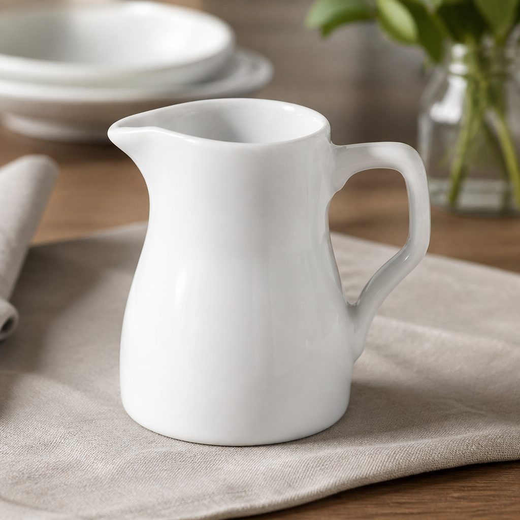 Commercial Porcelain Jugs 140ml 24 Pack