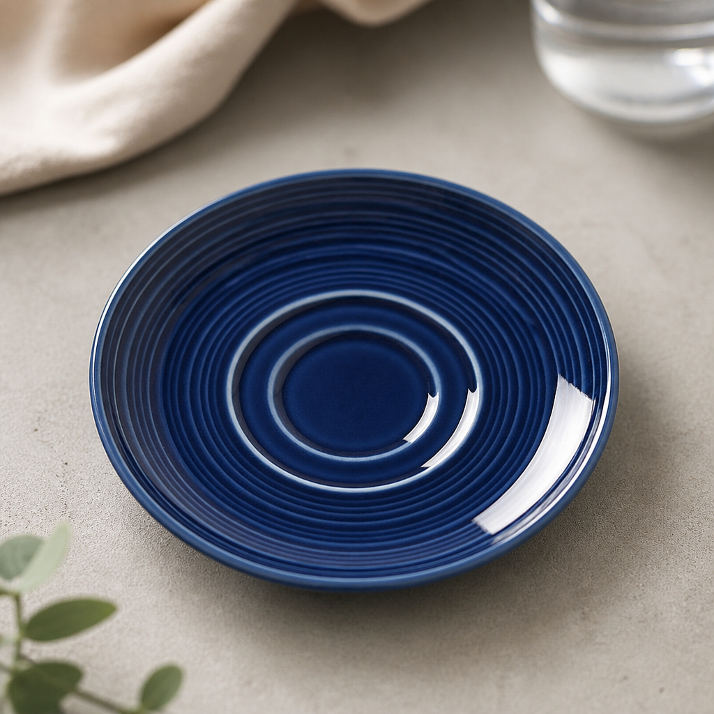 Commercial Porcelain Saucers 117.5mm Pack of 12 Durable