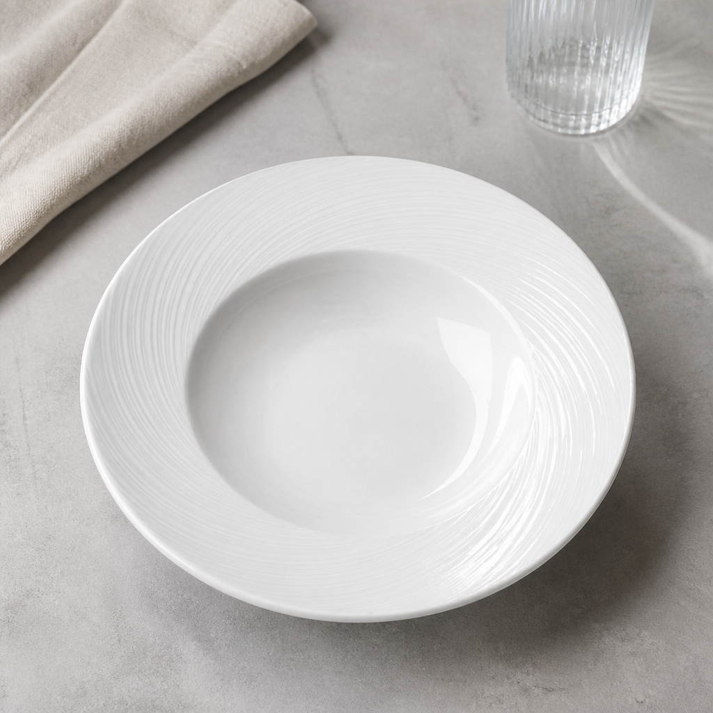 Commercial 300mm Nouveau Bowls - 6 Pack Catering Crockery