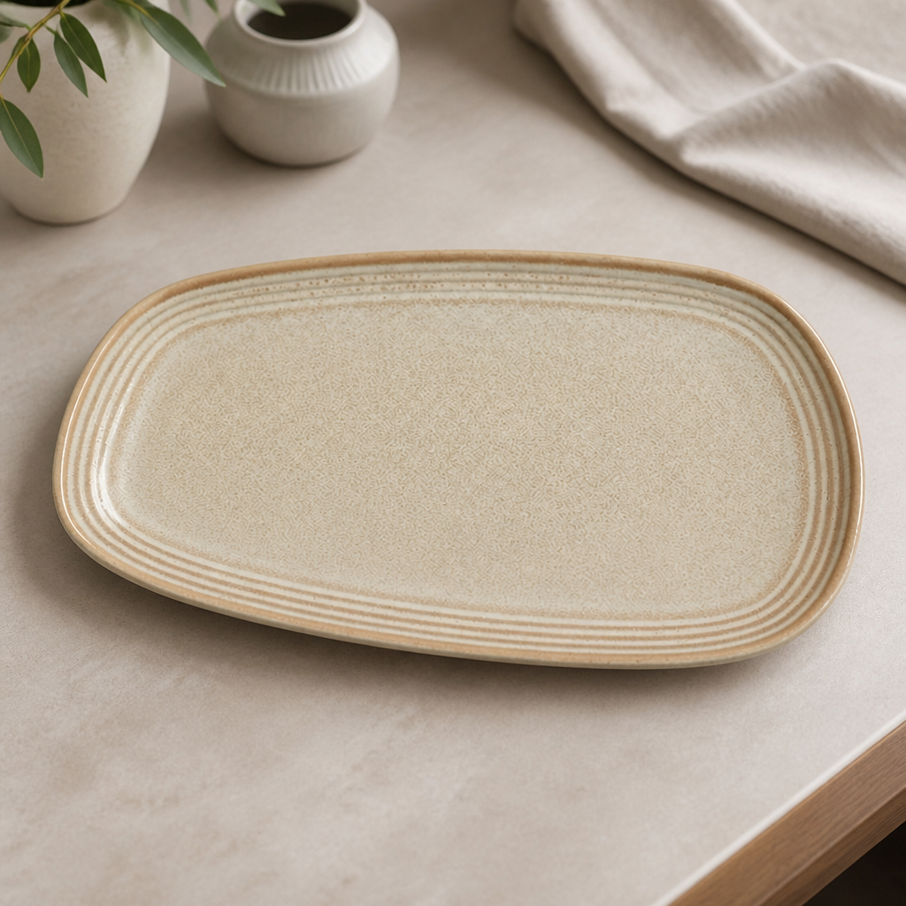 Commercial Coupe Platters 290mm - 12 Pack Vitrified Stoneware