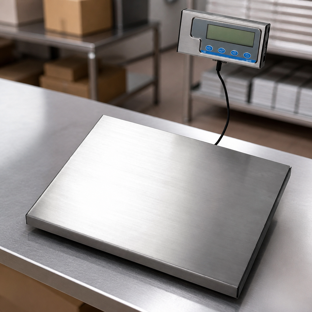 Commercial Bench Scales 120kg Portable Weighing Equipment