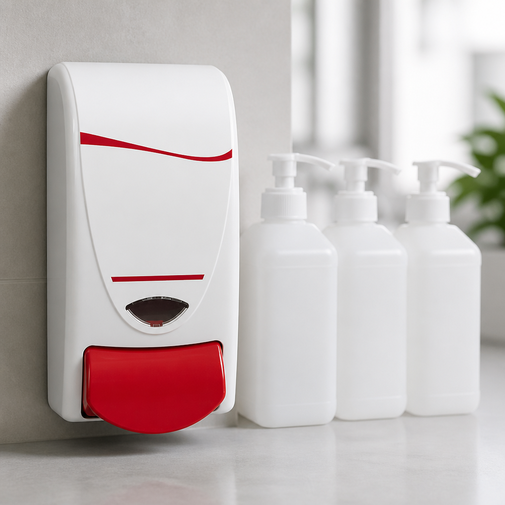 Commercial Hand Sanitiser Dispenser with 1L Foam Refill Capacity