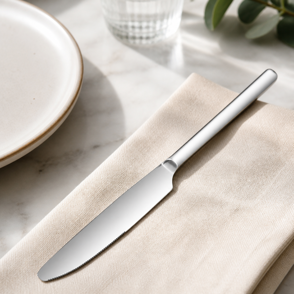 Commercial 12 Pack Dessert Knives 220mm Stainless Steel Cutlery