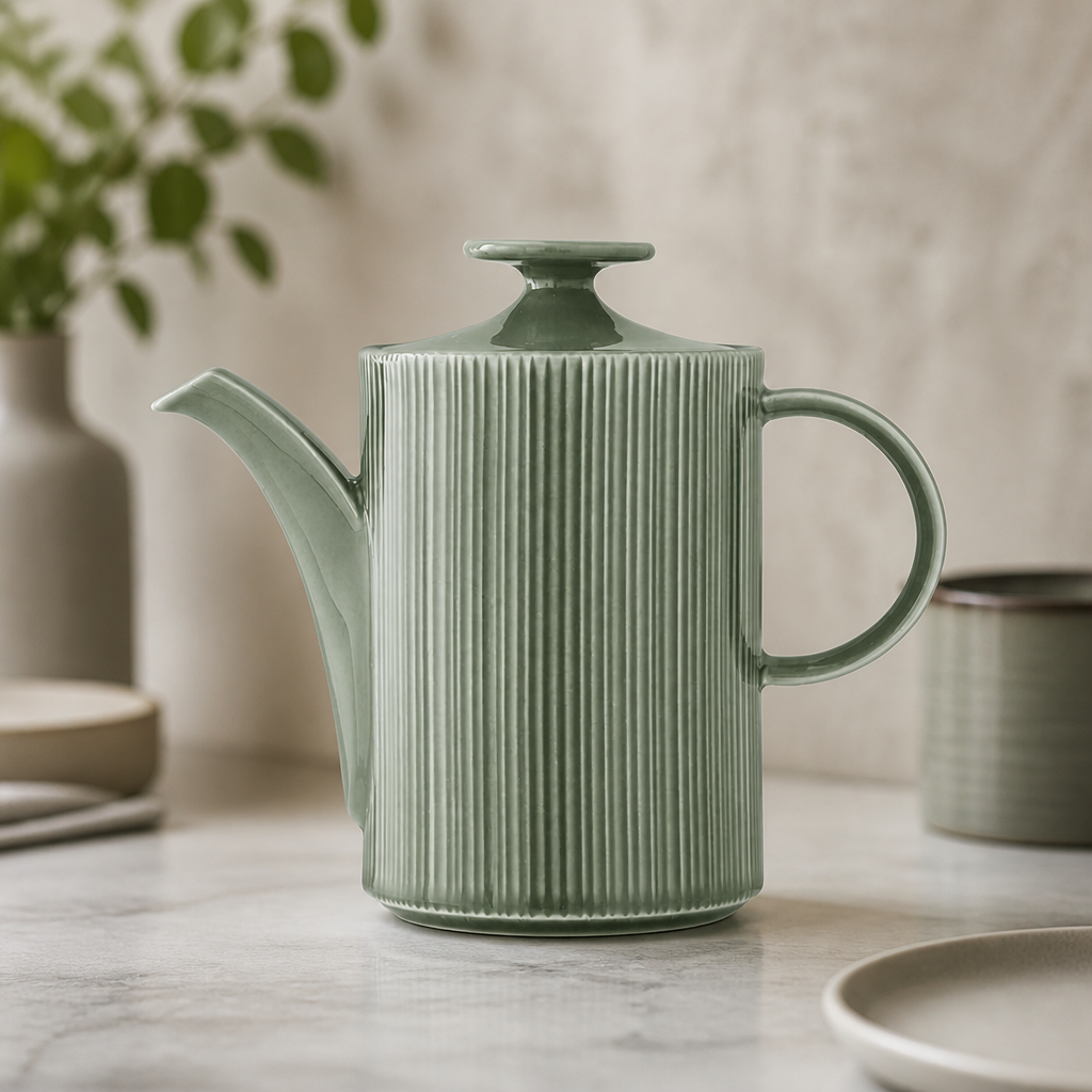 Commercial Beverage Pots 600ml Pack of 6 Durable Porcelain