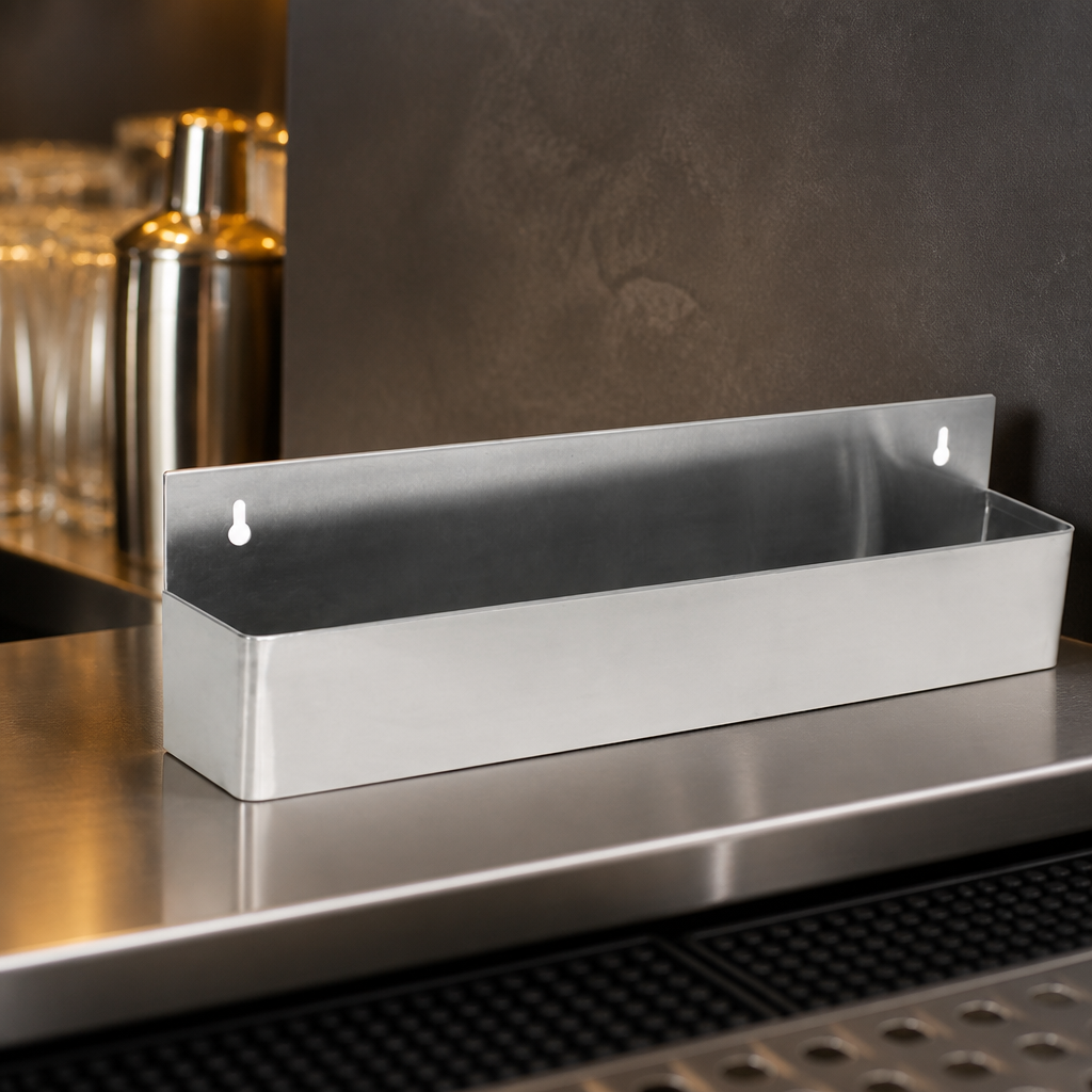 Commercial Wall-Mountable Speed Rail 560mm Stainless Steel