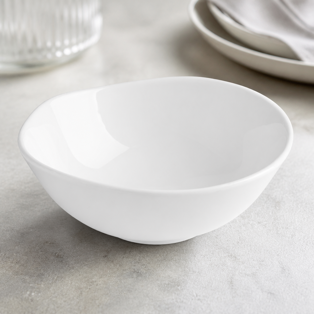 Commercial Ramen Bowls 210mm 1.25 Ltr Porcelain 6 Pack