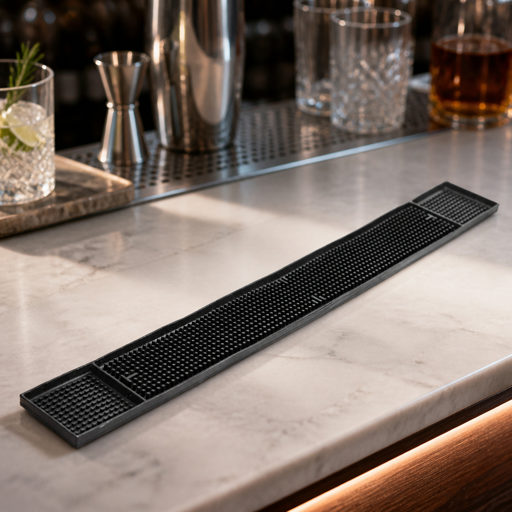 Commercial Rubber Bar Mat 670 x 80mm for Pub and Cellar Use