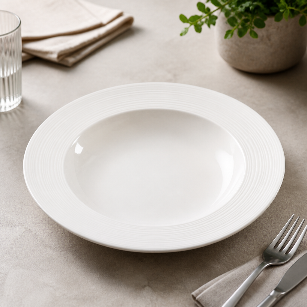 Commercial Rimmed Pasta Bowls 285mm - 12 Pack
