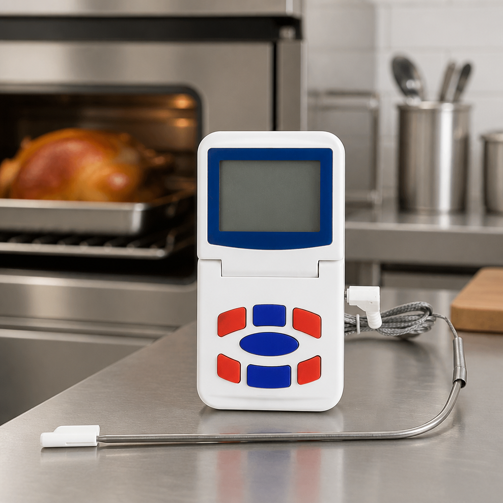 Digital Oven Thermometer 0°C to 300°C Commercial Kitchen Tool