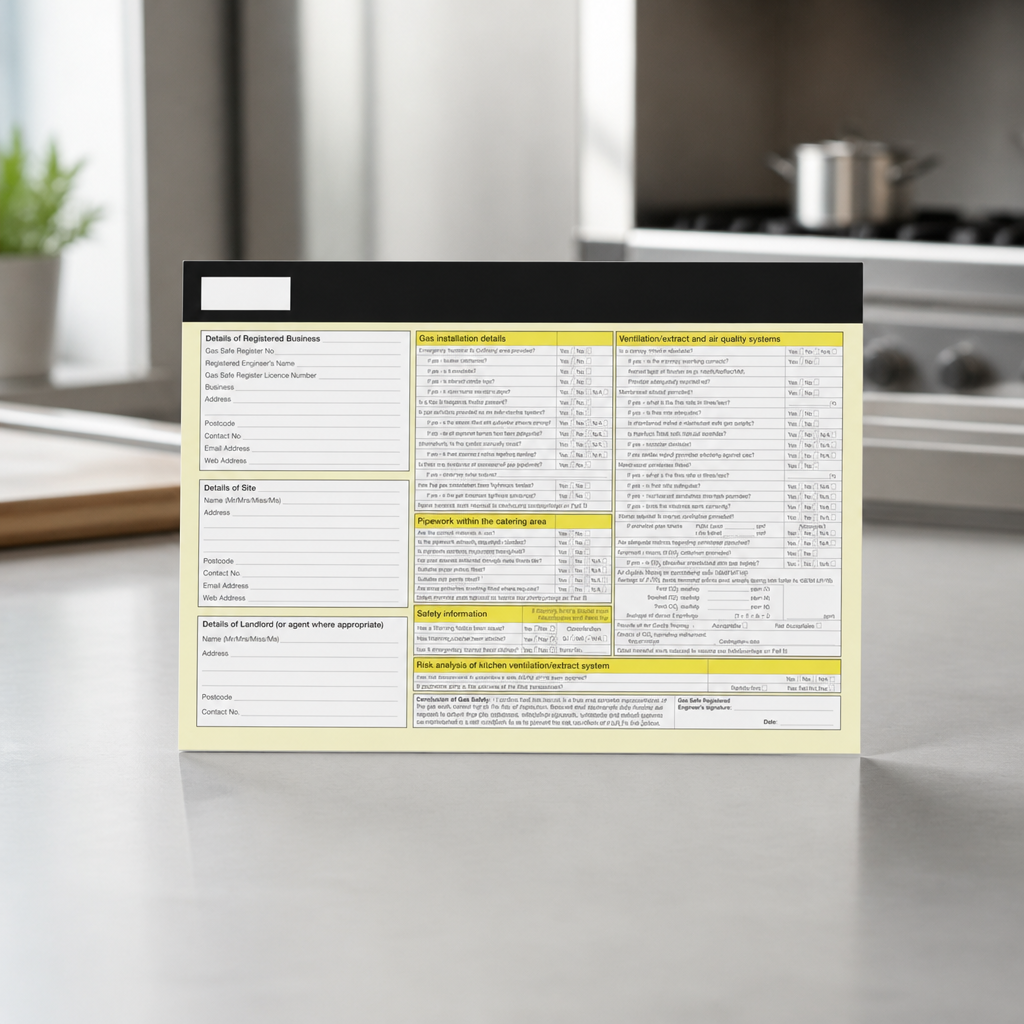 Gas Safety Certificate for 5-10 Commercial Appliances Inspection