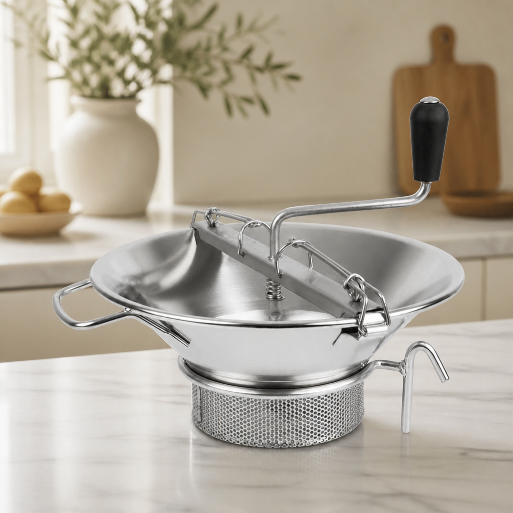Commercial Stainless Steel Triturator 37cm with 3mm Sieve