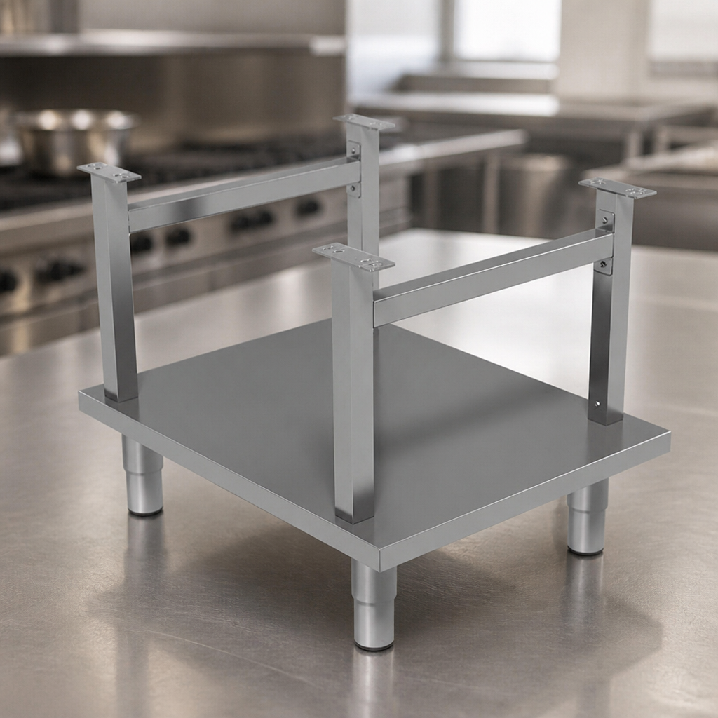 Commercial Stainless Steel Stand for 600mm Countertop Models