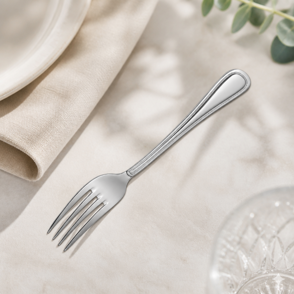 Windsor Dessert Forks 12 Pack Stainless Steel Cutlery Set