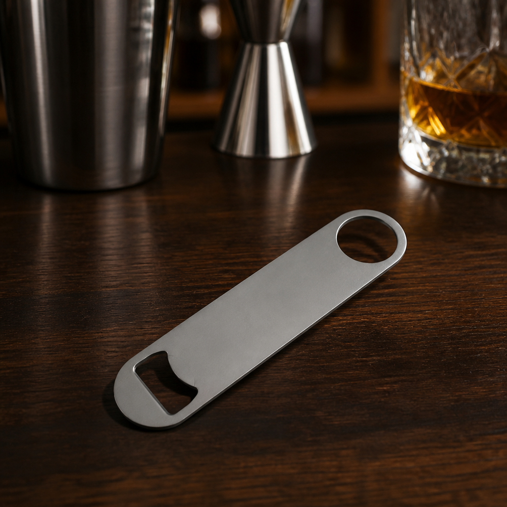 Commercial Stainless Steel Bartender Blade Bottle Opener