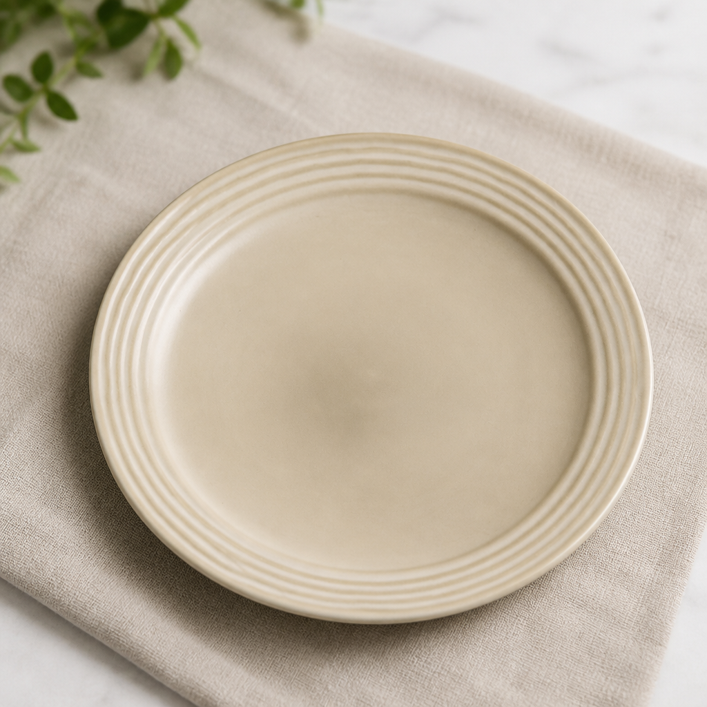 Commercial 203mm Rustic Plates for Catering - 12 Pack