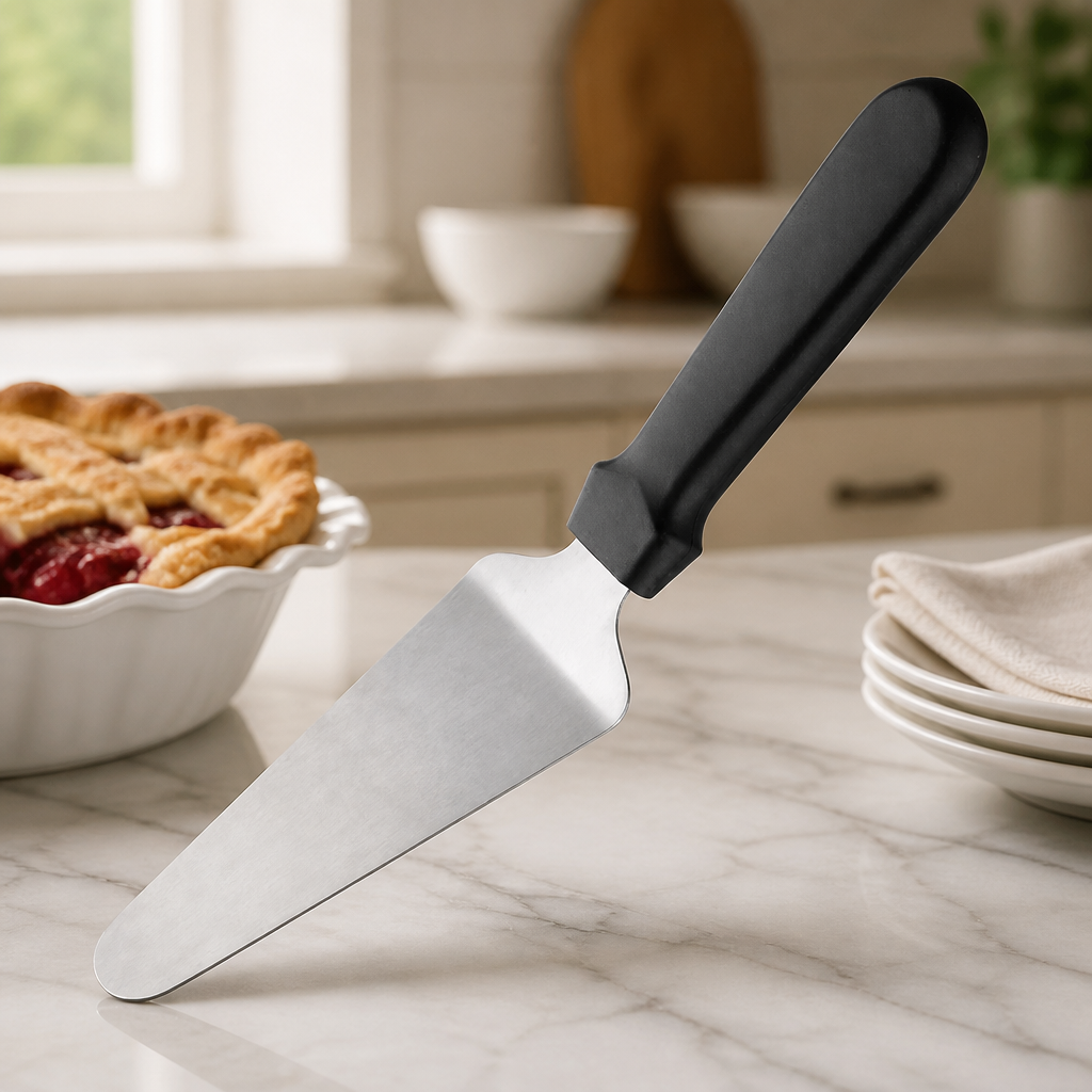 Commercial Pie Lifter with Plastic Handle for Easy Serving