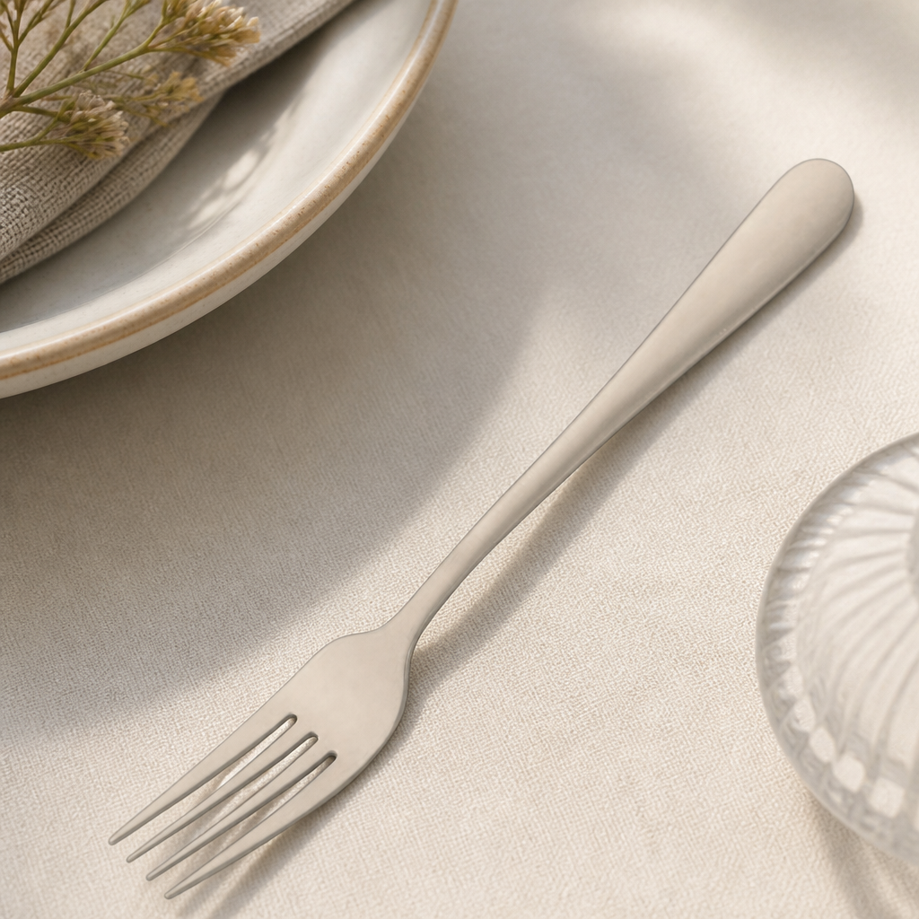 Commercial Table Forks Set of 12 - Champagne Finish