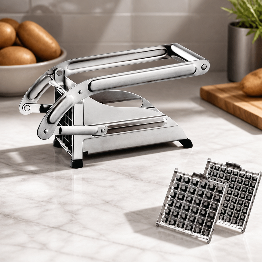Commercial French Fry Cutter Stainless Steel Durable Design