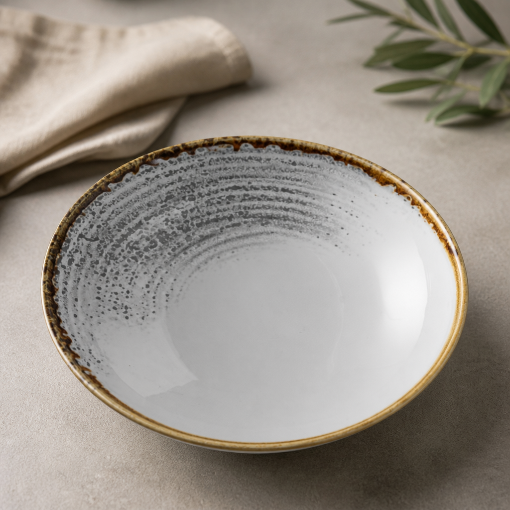 Commercial Coupe Bowls 182mm 426ml Grey 12 Pack