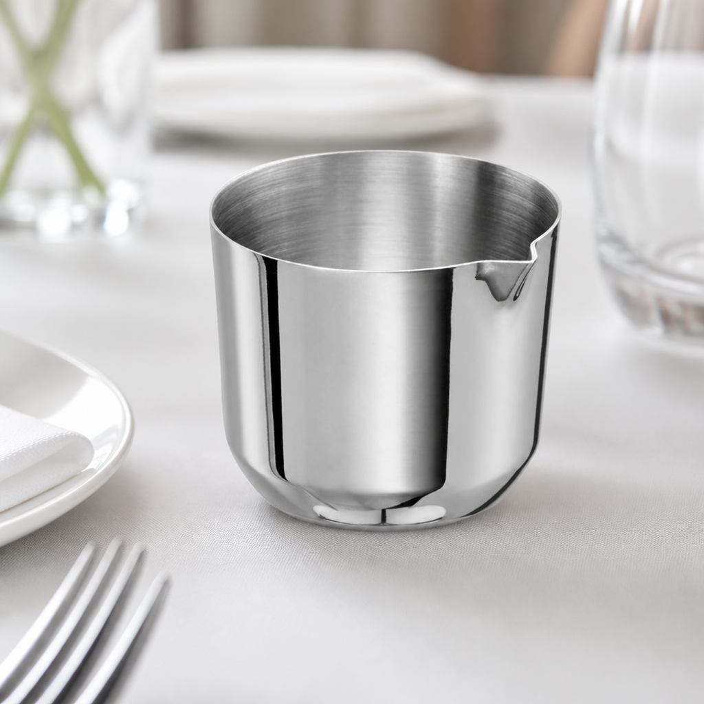 Commercial Gravy Pourers 30ml Stainless Steel 4 Pack