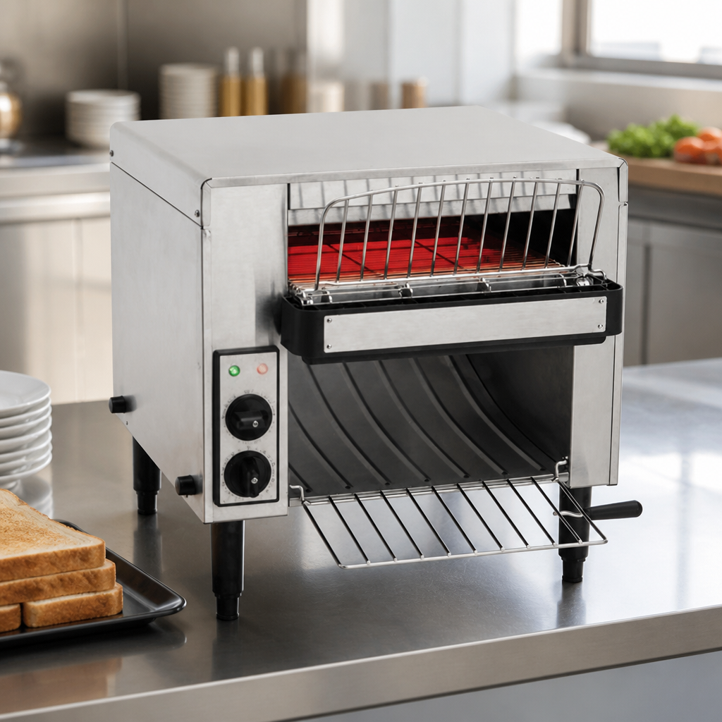 Commercial Conveyor Toaster with Nine Browning Levels