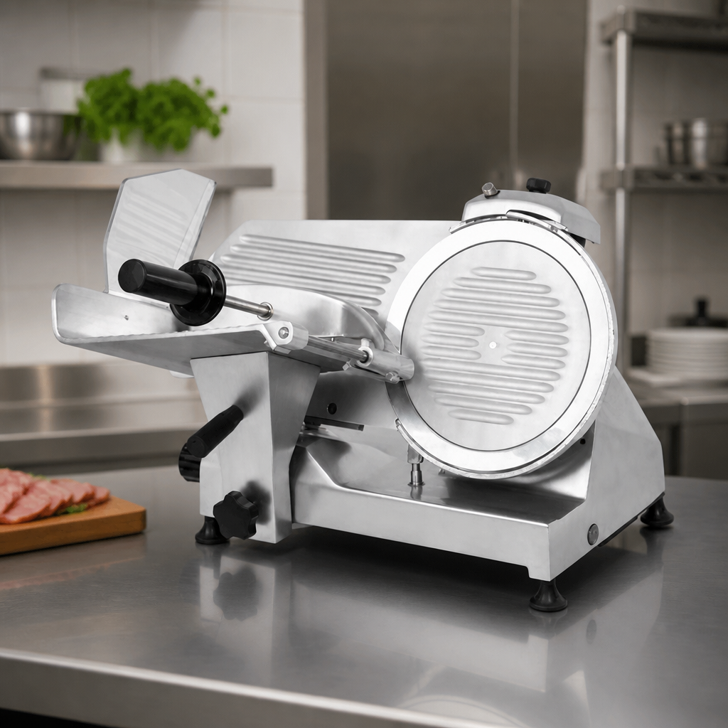 Commercial Meat Slicer 250mm Blade Capacity for Food Service