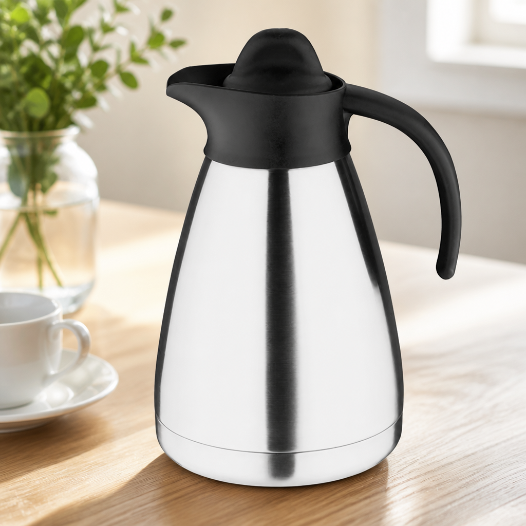 Commercial 1L Vacuum Jug Stainless Steel for Catering Use