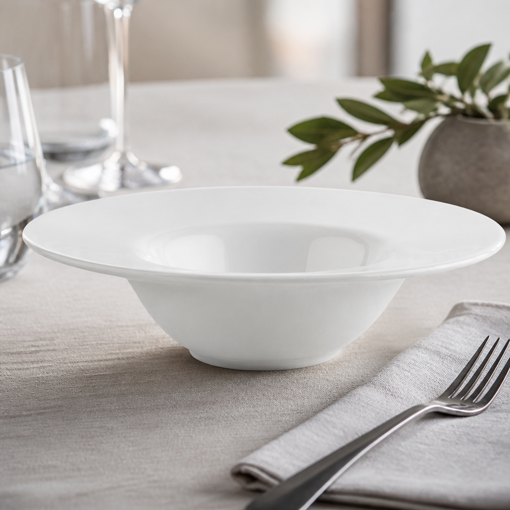 Commercial Pasta Bowls 280mm Porcelain 6 Pack