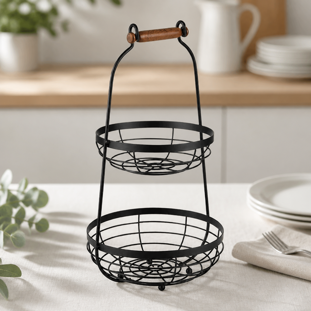 Two-Tier Commercial Cake Stand 480 x 260mm Food Display