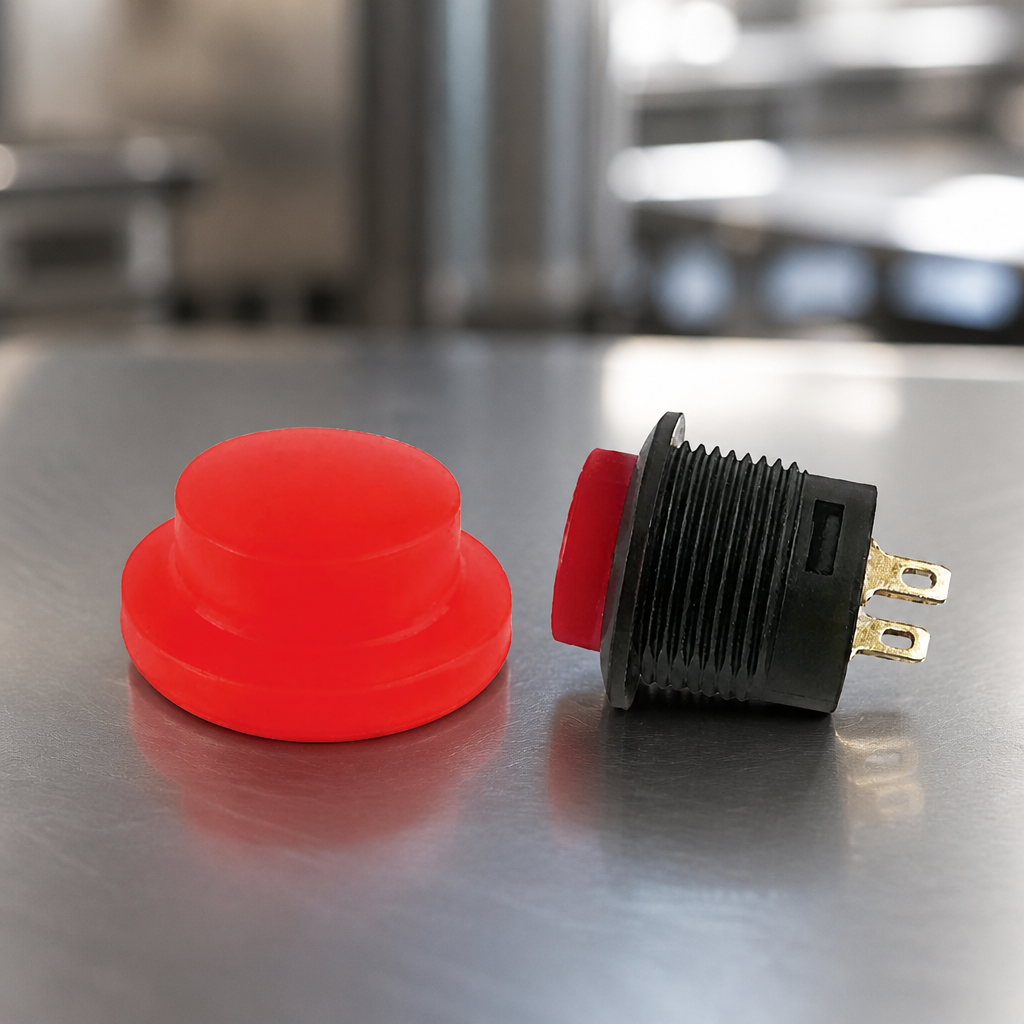 Replacement Lock Button with Cap for Commercial Stick Blenders