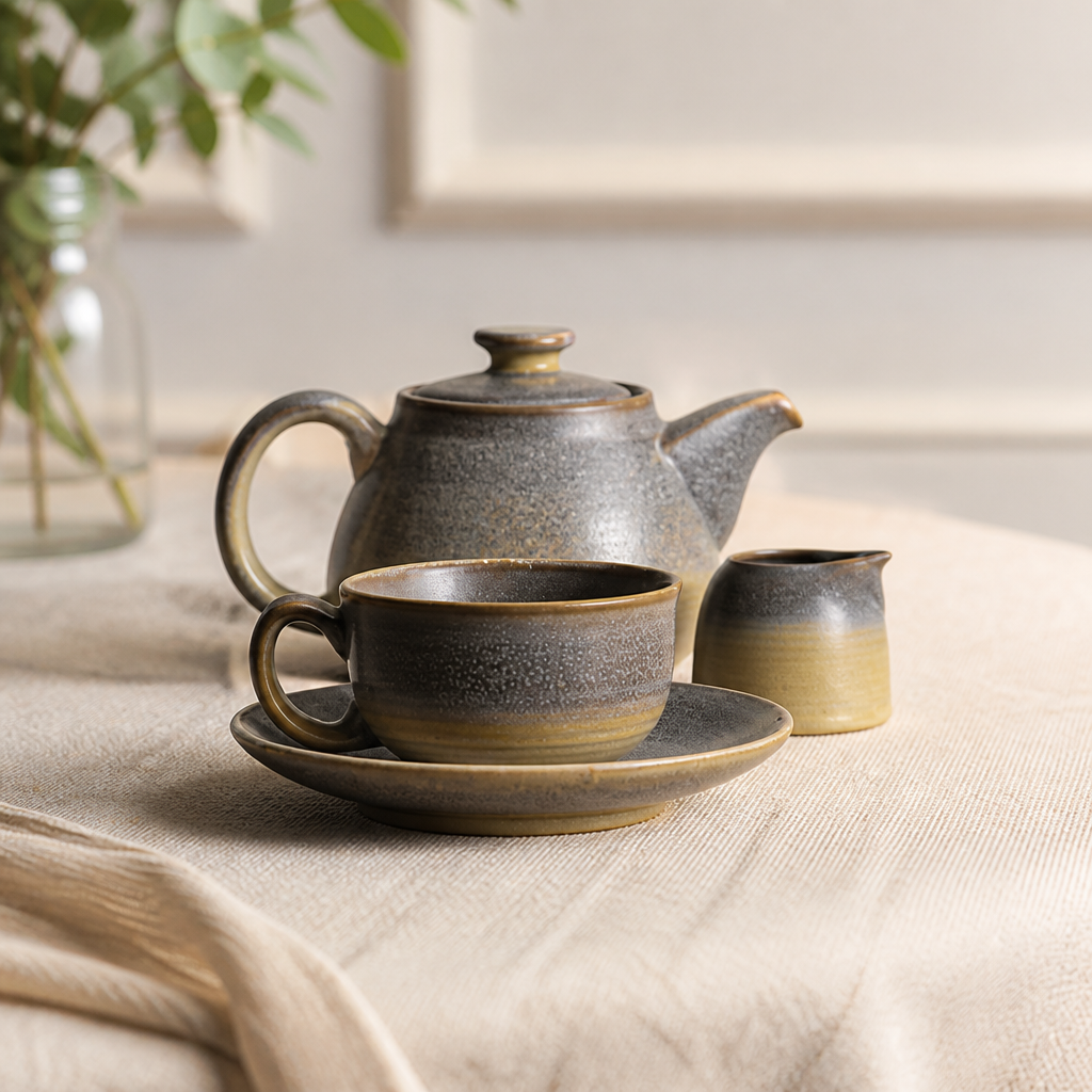 Commercial Teapot Replacement Lids 70mm Vitrified Stoneware