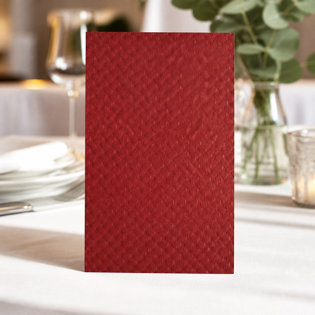 Commercial Disposable Paper Placemats Bordeaux 500 Pack 400x300mm