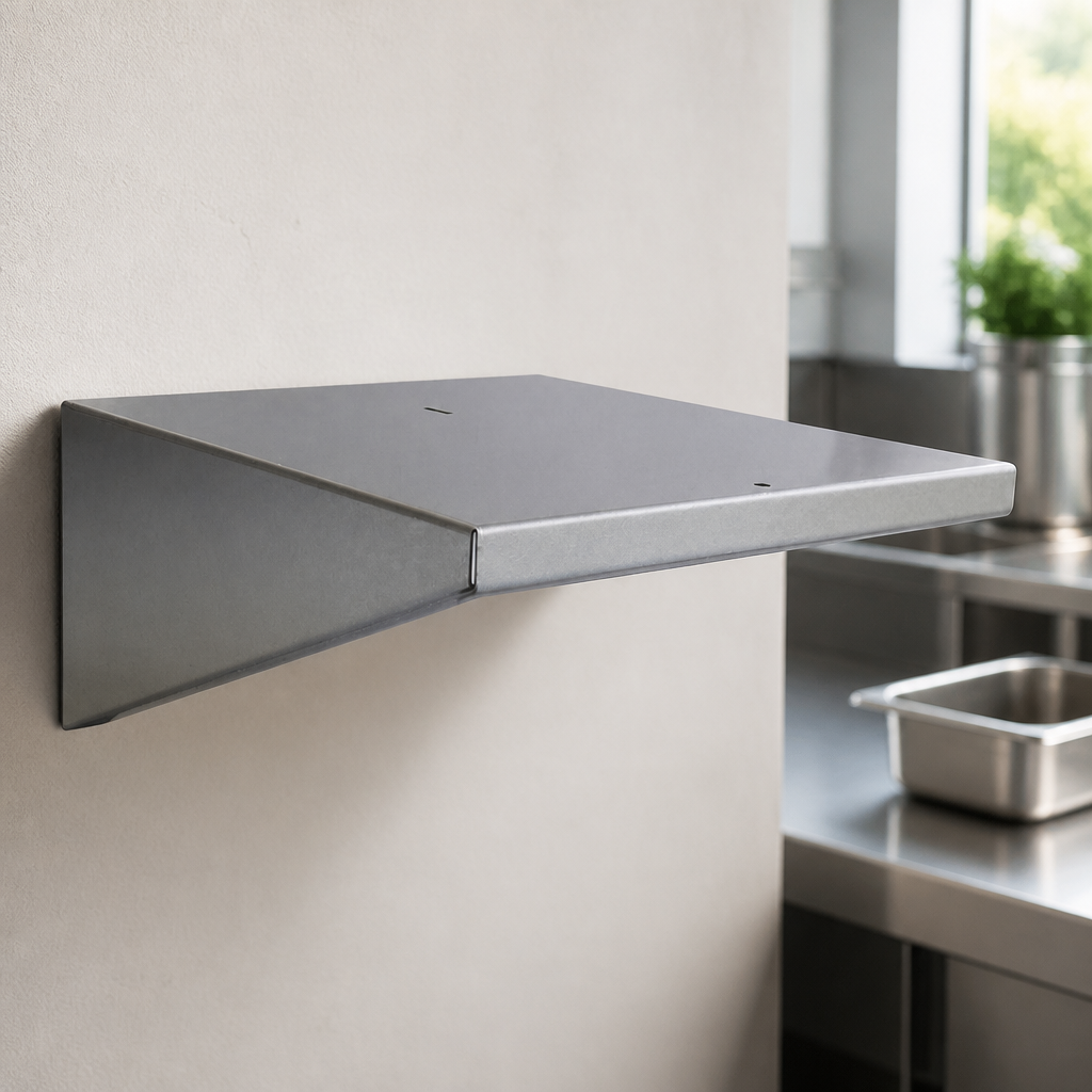 Commercial Wall Bracket for Salamander Grill Stainless Steel
