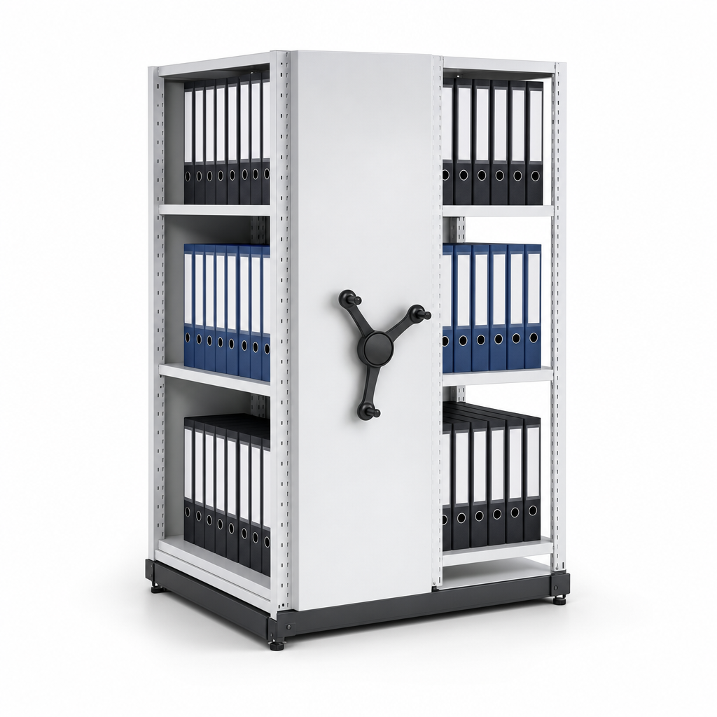 Double Sided Lever Arch Storage Unit For 40 A4 Files