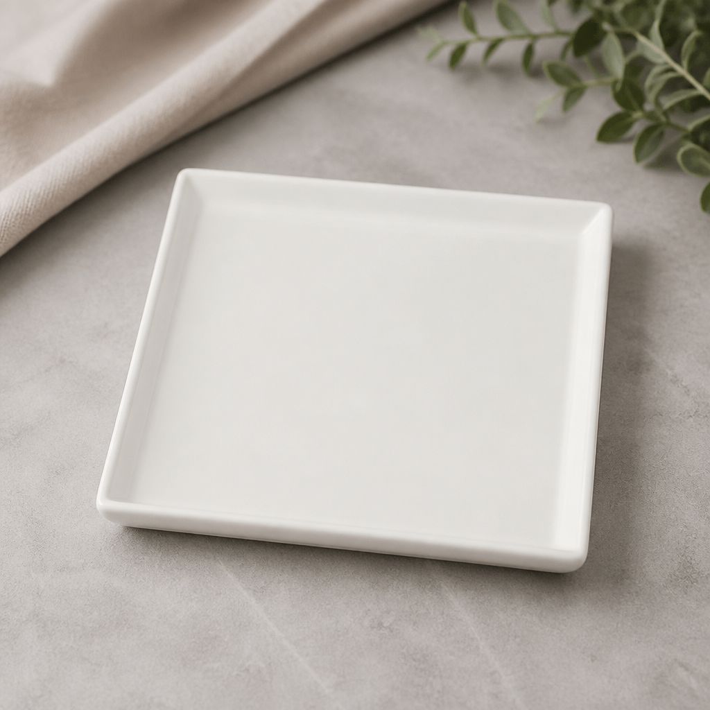 Commercial Square Trays 162mm for Upscale Food Presentation
